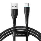 JOYROOM SA32-AC3 Starry Series 3A USB to USB-C / Type-C Fast Charging Data Cable, Length:1m(Black) - 1