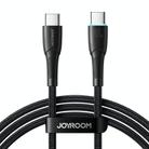 JOYROOM SA32-CC3 Starry Series 60W USB-C / Type-C to USB-C / Type-C Fast Charging Data Cable, Length:1m(Black) - 1