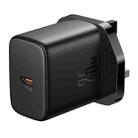 JOYROOM JR-TCF11 25W USB-C / Type-C Port Fast Charger, Specification:UK Plug(Black) - 1