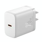 JOYROOM JR-TCF11 25W USB-C / Type-C Port Fast Charger, Specification:US Plug(White) - 1