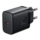 JOYROOM JR-TCF11 25W USB-C / Type-C Port Fast Charger, Specification:EU Plug(Black) - 1