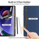 For Samsung Galaxy Tab S10+ DUX DUCIS Domo Series Magnetic Flip Leather Tablet Case(Blue) - 2