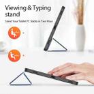 For Samsung Galaxy Tab S10+ DUX DUCIS Domo Series Magnetic Flip Leather Tablet Case(Blue) - 3