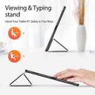 For Samsung Galaxy Tab S10 Ultra DUX DUCIS Domo Series Magnetic Flip Leather Tablet Case(Black) - 3