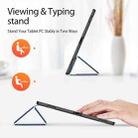For Samsung Galaxy Tab S10 Ultra DUX DUCIS Domo Series Magnetic Flip Leather Tablet Case(Blue) - 3