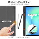 For Samsung Galaxy Tab S10 FE+ DUX DUCIS Domo Series Magnetic Flip Leather Tablet Case(Black) - 2