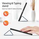 For Samsung Galaxy Tab S10 FE+ DUX DUCIS Domo Series Magnetic Flip Leather Tablet Case(Blue) - 3