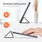 For Lenovo Yoga Tab Plus DUX DUCIS Domo Series Magnetic Flip Leather Tablet Case(Black) - 3