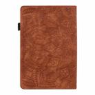 For Amazon Kindle Paperwhite 12th 2024 Calf Texture Embossed Leather Tablet Case(Brown) - 3