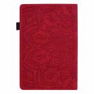 For Amazon Kindle Paperwhite 12th 2024 Calf Texture Embossed Leather Tablet Case(Red) - 3