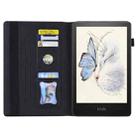 For Amazon Kindle Paperwhite 12th 2024 Splicing Shockproof Leather Tablet Case(Black) - 3