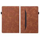 For Amazon Kindle Paperwhite 12th 2024 Splicing Shockproof Leather Tablet Case(Brown) - 2