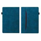 For Amazon Kindle Paperwhite 12th 2024 Splicing Shockproof Leather Tablet Case(Blue) - 2