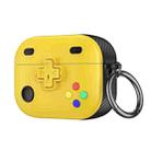 For AirPods 3 Game Console Shape Wireless Earphones Protective Case(Yellow) - 1