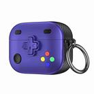 For AirPods 3 Game Console Shape Wireless Earphones Protective Case(Purple) - 1