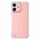 For iPhone 11 Frameless Metallic Paint Hybrid PC Phone Case(Rose Gold) - 1