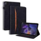 For Samsung Galaxy Tab A9+ Splicing Shockproof Leather Tablet Case(Black) - 1