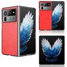 For Tecno Phantom V Fold2 Litchi Texture Back Cover Phone Case(Red) - 1