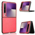 For Huawei Pura X Litchi Texture Back Cover Phone Case(Red) - 1
