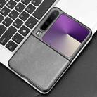 For Huawei Pura X Litchi Texture Back Cover Phone Case(Grey) - 2
