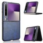 For Huawei Pura X Litchi Texture Back Cover Phone Case(Blue) - 1