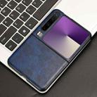 For Huawei Pura X Litchi Texture Back Cover Phone Case(Blue) - 2