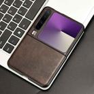 For Huawei Pura X Litchi Texture Back Cover Phone Case(Brown) - 2