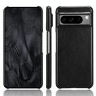 For Google Pixel 8 Pro Litchi Texture Back Cover Phone Case(Black) - 1