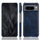 For Google Pixel 8 Litchi Texture Back Cover Phone Case(Blue) - 1