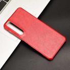 For Sony Xperia 1 VI Litchi Texture Back Cover Phone Case(Red) - 2