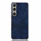 For Sony Xperia 1 VI Litchi Texture Back Cover Phone Case(Blue) - 3