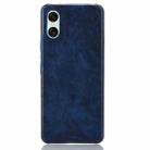 For Sony Xperia 10 VI Litchi Texture Back Cover Phone Case(Blue) - 3