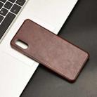 For Sony Xperia 10 VI Litchi Texture Back Cover Phone Case(Brown) - 2