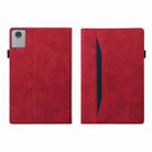 For Lenovo Xiaoxin Pad 11 2025 Splicing Shockproof Leather Tablet Case(Red) - 3
