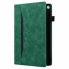 For Lenovo Xiaoxin Pad 11 2025 Splicing Shockproof Leather Tablet Case(Green) - 2
