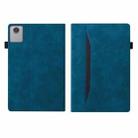 For Lenovo Xiaoxin Pad 11 2025 Splicing Shockproof Leather Tablet Case(Blue) - 3