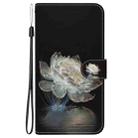 For Sony Xperia 10 VI Crystal Texture Colored Drawing Leather Phone Case(Crystal Peony) - 2