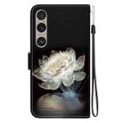 For Sony Xperia 1 VI Crystal Texture Colored Drawing Leather Phone Case(Crystal Peony) - 3