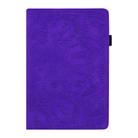 For Lenovo Tab K10C / E10 Calf Texture Embossed Leather Tablet Case(Purple) - 2