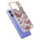 For Motorola Edge 50 Pro Electroplating IMD TPU Phone Case(Pink Scales) - 3