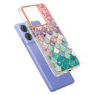 For Motorola Edge 50 Pro Electroplating IMD TPU Phone Case(Colorful Scales) - 3