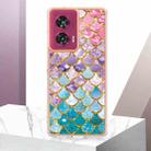 For Motorola Edge 50 Fusion Electroplating IMD TPU Phone Case(Colorful Scales) - 2