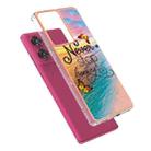 For Motorola Edge 50 Fusion Electroplating IMD TPU Phone Case(Dream Butterfly) - 3
