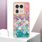 For Motorola Edge 50 Ultra Electroplating IMD TPU Phone Case(Colorful Scales) - 2