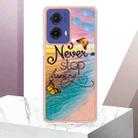 For Motorola Moto G85 Electroplating IMD TPU Phone Case(Dream Butterfly) - 2