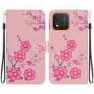 For Honor X5 Crystal Texture Colored Drawing Leather Phone Case(Cherry Blossoms) - 1