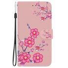 For Infinix GT 20 Pro Crystal Texture Colored Drawing Leather Phone Case(Cherry Blossoms) - 3