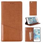 For iPhone 6 Plus MUXMA MX109 Horizontal Flip Leather Case with Holder & Card Slot & Wallet(Brown) - 1