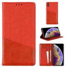 For iPhone XS Max MUXMA MX109 Horizontal Flip Leather Case with Holder & Card Slot & Wallet(Red) - 1
