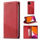 For iPhone 11 Pro Max MUXMA MX109 Horizontal Flip Leather Case with Holder & Card Slot & Wallet(Red) - 1